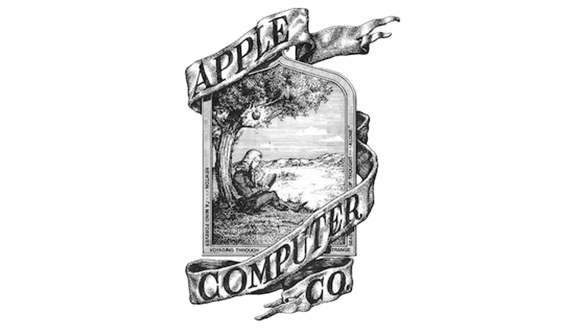 Eerste Apple-logo